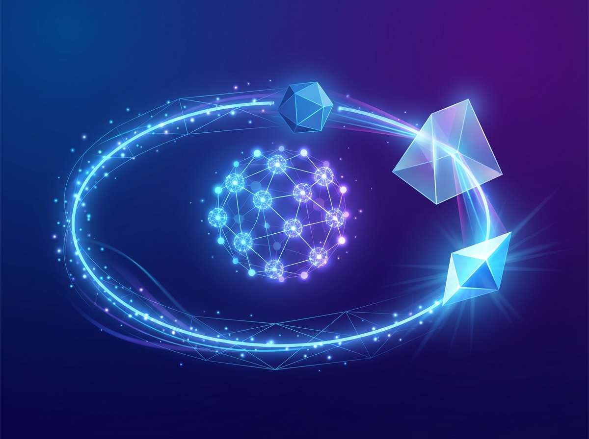 A diagrammatic representation of the training loop where a grader evaluates and refines model outputs.