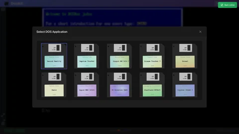 Screenshot of DosKit